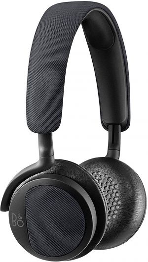 B&O PLAY by Bang & Olufsen Beoplay H2 On-Ear Headphone with Microphone (Carbon Blue)