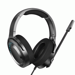 מבצעי Black Friday אוזניות Baseus GAMO D05 Gaming Headphone Colorful RGB Light Virtual Stereo Surround Headset with HD Mic with USB Port
