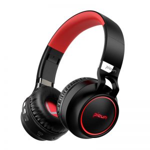 מבצעי Black Friday אוזניות Pincun P60 Wireless bluetooth Headphone Foldable CVC Noise Cancelling TF Card Aux-in Stereo Headset