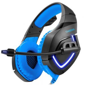 מבצעי Black Friday אוזניות ONIKUMA K1-B Gaming Headphone Flexible Light Bass Stereo Over Ear Headset Headphone with Mic