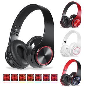 מבצעי Black Friday אוזניות Bakeey BH3 Foldable LED Flashing Stereo bluetooth Headphone Heavy Bass AUX TF Card