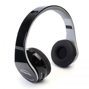 מבצעי Black Friday אוזניות Wireless bluetooth Stereo Foldable Over Ear Headphone with Receiver for Samsung Xiaomi Huawei