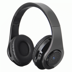 מבצעי Black Friday אוזניות Foldable bluetooth 5.0 LED Colorful Lighting Wireless Gaming Headset Headphone with Adjustable Headband