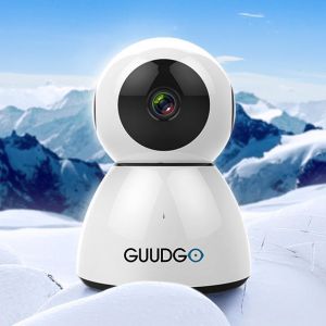 מבצעי Black Friday מצלמות אבטחה GUUDGO GD-SC03 Snowman 1080P Cloud WIFI IP Camera Pan&Tilt IR-Cut Night Vision Two-way Audio M otion Detection Alarm Camera Mo