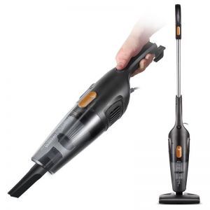 מבצעי Black Friday שואבי אבק Deerma DX115C Household Vacuum Cleaner Mini Handheld Pushrod Cleaner Strong Suction Low Noise