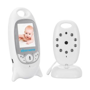 מבצעי Black Friday מצלמות אבטחה Wireless Video Baby Monitors Color Security Camera 2 Way Night Vision Infrared LED Temperature Monitoring and 8 Lullaby