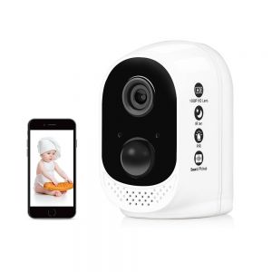 מבצעי Black Friday מצלמות אבטחה Hiseeu Rechargeable Battery Powered WiFi IP Camera Wireless 1080P PIR Alarm CCTV Home Security Cam