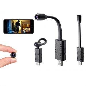 מבצעי Black Friday מצלמות אבטחה 1080P HD Pocket USB Camera Mini Portable Body Video Recorder DVR with Micro SD card