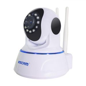 מבצעי Black Friday מצלמות אבטחה Escam QF003 HD 1080P Mini WiFi IP Camera Pan&Tilt CCTV security Camera P2P IR Cut Two Way Audio Micro SD Card Slot Night visio