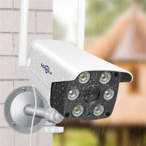 מבצעי Black Friday מצלמות אבטחה Hiseeu 1080P 2MP WIFI IP Camera Outdoor ONVIF Wireless Waterproof Color Camera Alarm Night Vision TF Card