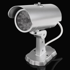מבצעי Black Friday מצלמות אבטחה Emulational Dummy CCTV Outdoor Security Camera with 18 Red Flashing LED Light