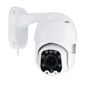 מבצעי Black Friday מצלמות אבטחה 8LEDs HD 1080p PTZ Outdoor IP Camera Pan Tilt 5X Zoom IR Network Security Camera
