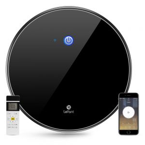 מבצעי Black Friday שואבי אבק רובוטיים Lefant M520 2200Pa Strong Suction Robot Vacuum Cleaner Smart Mapping Works with Alexa and Google
