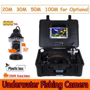 מבצעי Black Friday מצלמות אבטחה CR110-7B Waterproof Under Water Video Camera System with Light Fishing Monitoring 700TVL Built in DVR