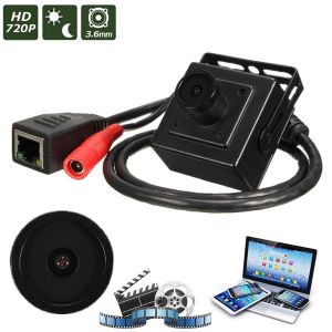 מבצעי Black Friday מצלמות אבטחה HD 720P 3.6mm Wired Mini CCTV IP Network Digital Video Camera CMOS Safty Hidden 
