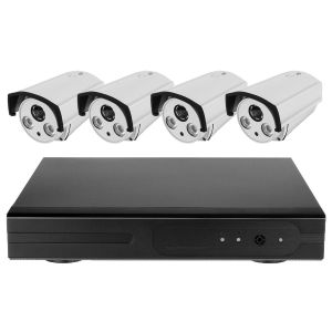 מבצעי Black Friday מצלמות אבטחה 4CH Wireless 960P WiFi CCTV Kit Security Camera Video Recorder NVR System