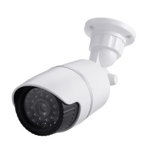 מבצעי Black Friday מצלמות אבטחה Dummy Simulation Surveillance Camera System Security CCTV Dome Indoor Outdoor with1 LED Light
