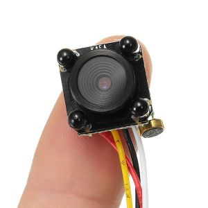 מבצעי Black Friday מצלמות אבטחה New Smallest CCTV cam 4 LED Night IR DIY Mini Camera HD 600TVL Pinhole Camera With Mic