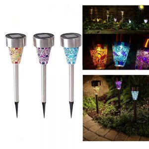 מבצעי Black Friday תאורה לגינה Solar Light Garden Light Household Waterproof Garden Landscaping Lawn Light