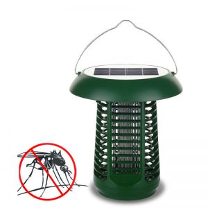 מבצעי Black Friday קוטלי יתושים Igreen AG001 2 In 1 Garden Mosquito Killer Lamp Solar Panel Power Outdoor waterproof Photocatalyst LED Light