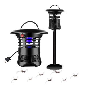 מבצעי Black Friday קוטלי יתושים Garden USB Electronic Mosquito Killer Lamp Outdoor Mosquito Trap Bug Insect Fly Killer Zapper UV Night Light