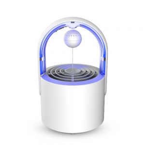 מבצעי Black Friday קוטלי יתושים Loskii-611 Suspension Magnetic Anti-mosquito Lamp Purple Photocatalyst Mosquito Lamp  USB Charging Insect Killer Lamp