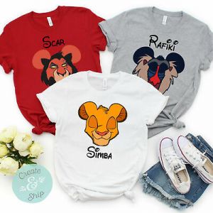 מבצעי Black Friday בגדי ילדים    Lion King Shirt, Animal Kingdom Shirts, Disney Family Shirt, Simba Shirt, Kids D