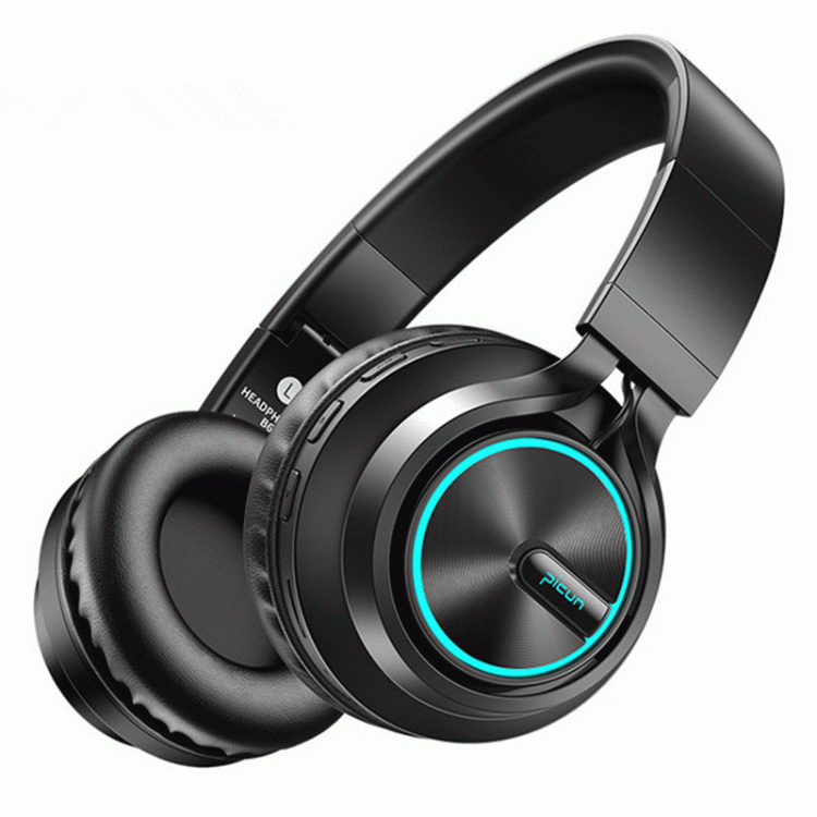 מבצעי Black Friday אוזניות Picun B6 Foldable Wireless bluetooth Headphone Stereo 3.5mm TF Card Gaming Headset Earphone With Mic