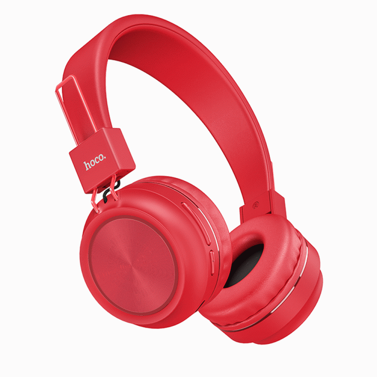 מבצעי Black Friday אוזניות HOCO W25 Wireless bluetooth Large Capacity Portable Foldable Over-ear Stereo Sport Headphone With Mic