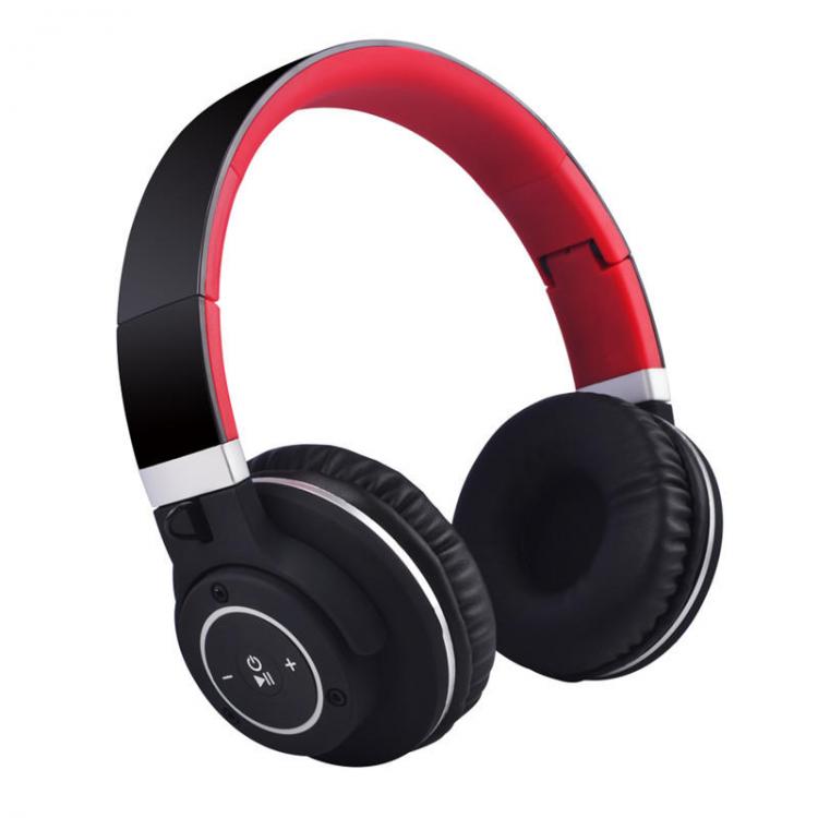 מבצעי Black Friday אוזניות Foldable bluetooth HIFI LED Wireless Subwoofer Headsets Headphone With Mic for Game Computer Phone