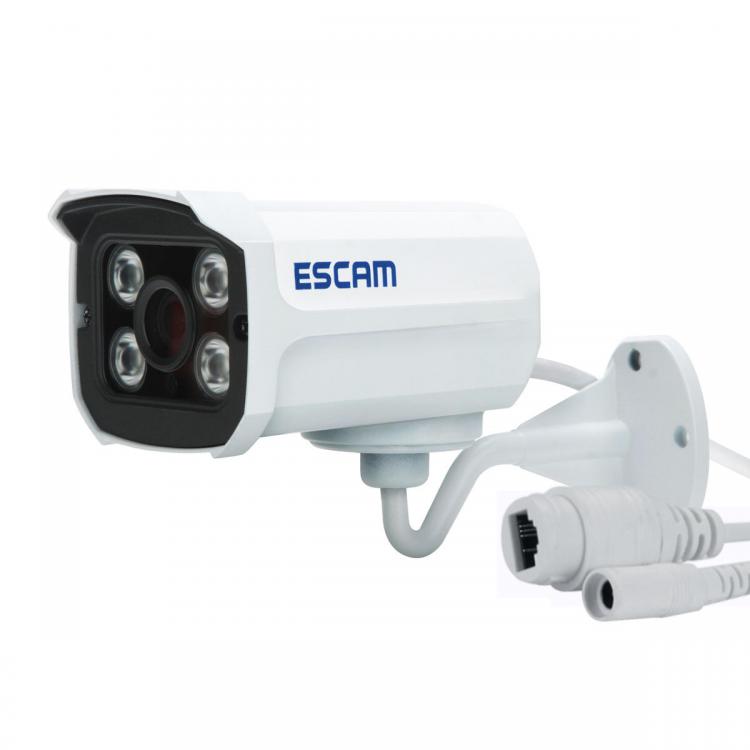 מבצעי Black Friday מצלמות אבטחה Escam Brick QD300 ONVIF HD 1080P P2P Cloud IR Security IP Camera POE IP66 Waterproof Upgraded Version