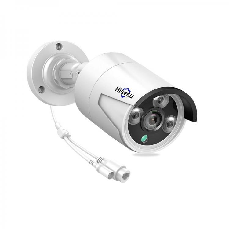 מבצעי Black Friday מצלמות אבטחה Hiseeu HB612 1080P 2.0MP POE Mini Bullet IP Camera ONVIF P2P IP66 Waterproof Outdoor IR CUT Night Vision Cam