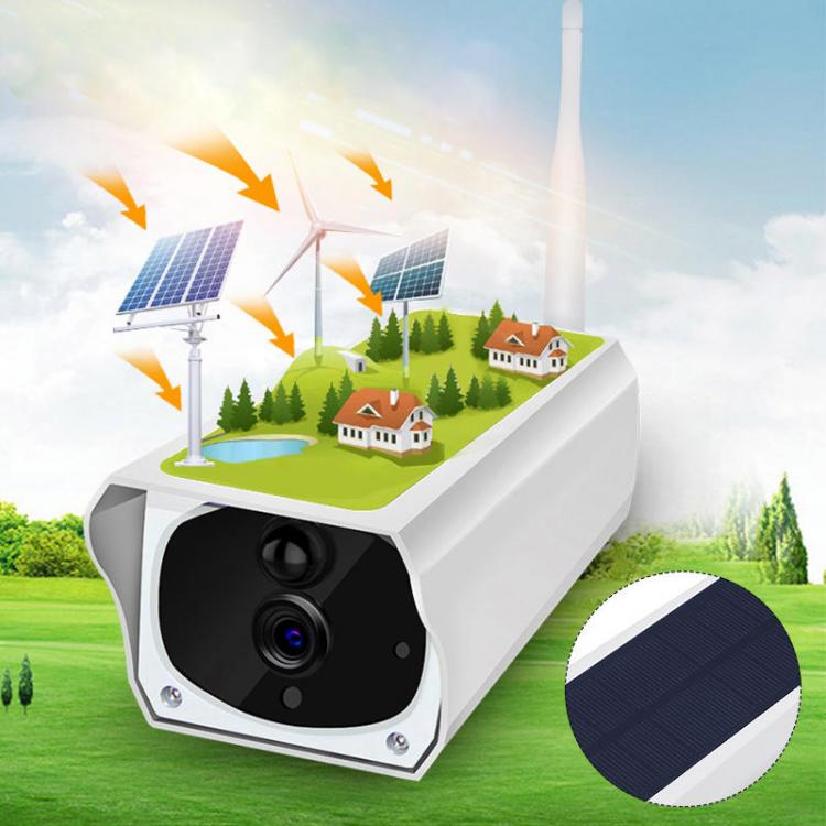 מבצעי Black Friday מצלמות אבטחה HD 1080P Solar IP Camera Wireless Wifi Surveillance Camera Monitor Audio Outdoor IP67 Waterproof