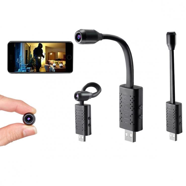 מבצעי Black Friday מצלמות אבטחה 1080P HD Pocket USB Camera Mini Portable Body Video Recorder DVR with Micro SD card