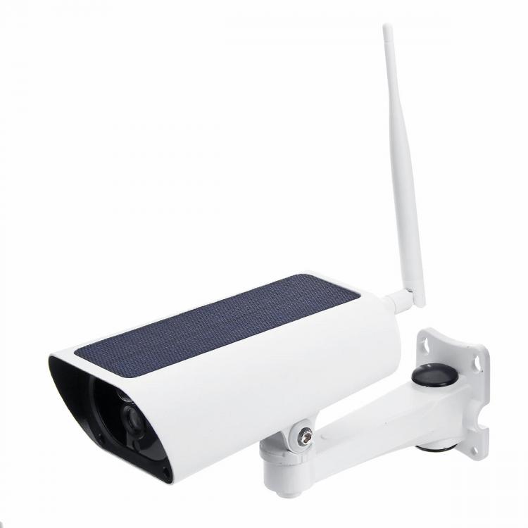 מבצעי Black Friday מצלמות אבטחה Wireless Solar IP WIFI Camera 1080P HD 3.0MP Outdoor Security Camera 8 infrared Lights  Night Vision IP67 Waterproof