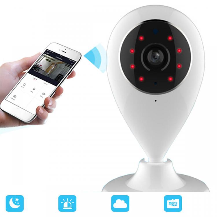 מבצעי Black Friday מצלמות אבטחה WIFI Security IP Camera HD 720P Wireless Smart Night Vision Home Baby Monitor