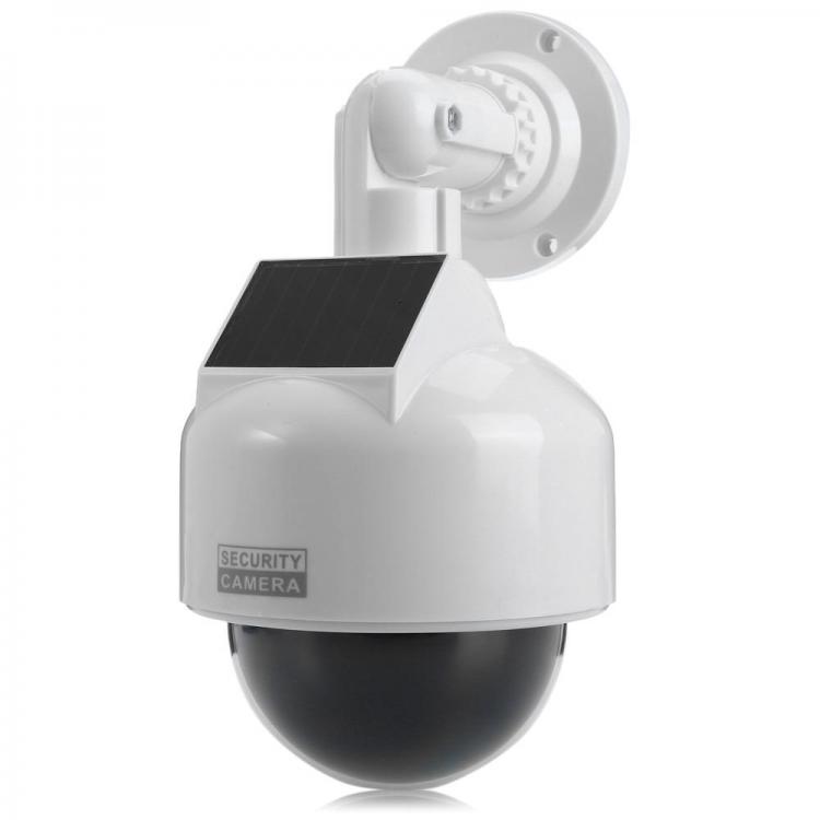 מבצעי Black Friday מצלמות אבטחה Solar Energy Waterproof Outdoor Indoor Fake Security Camera Surveillance Dummy Camera