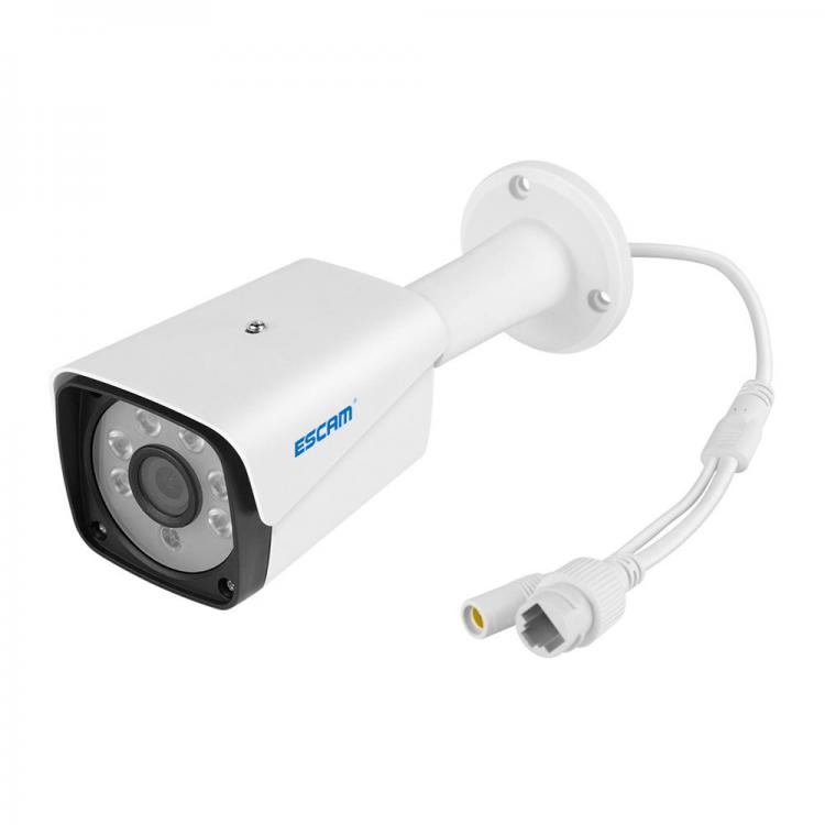 מבצעי Black Friday מצלמות אבטחה ESCAM QH005 5MP ONVIF H.265 P2P IR Outdoor IP Camera with Smart Analysis Function Night Vision Motion Detect