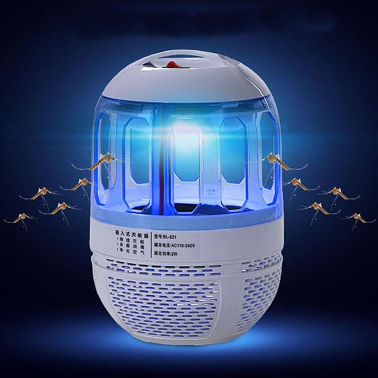מבצעי Black Friday קוטלי יתושים Electric 6 LED USB Mosquito Insect Killer Lamp Fly Bug Zapper Trap Catcher UV Light